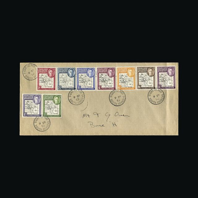 Lot 7942 - Falkland Islands - Dependencies 1953 -  UPA UPA Sale #89 worldwide Collections