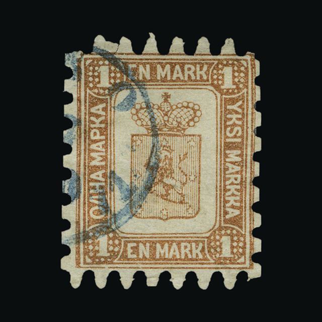 Lot 8230 - finland 1866 -  UPA UPA Sale #89 worldwide Collections