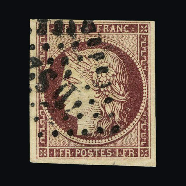 Lot 8330 - France 1849-52 -  UPA UPA Sale #89 worldwide Collections