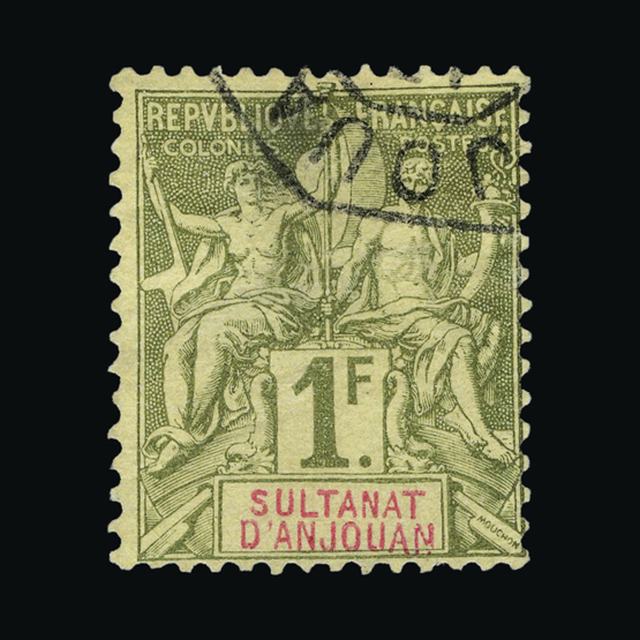 Lot 8799 - France - Colonies - Comoro Islands - Anjouan 1892-1907 - UPA UPA Sale #89 worldwide Collections Lot 8799 - France - Colonies - Comoro Islands - Anjouan 1892-1907 - UPA UPA Sale #89 worldwide Collections