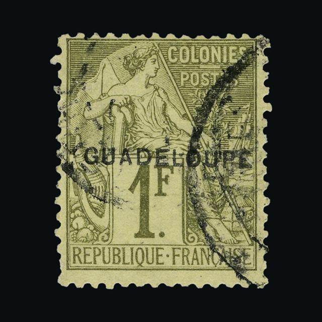 Lot 8863 - France - Colonies - Guadeloupe 1891 - UPA UPA Sale #89 worldwide Collections Lot 8863 - France - Colonies - Guadeloupe 1891 - UPA UPA Sale #89 worldwide Collections