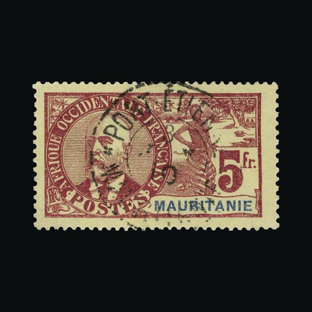 Lot 8952 - France - Colonies - Mauritania 1906-07 - UPA UPA Sale #89 worldwide Collections Lot 8952 - France - Colonies - Mauritania 1906-07 - UPA UPA Sale #89 worldwide Collections