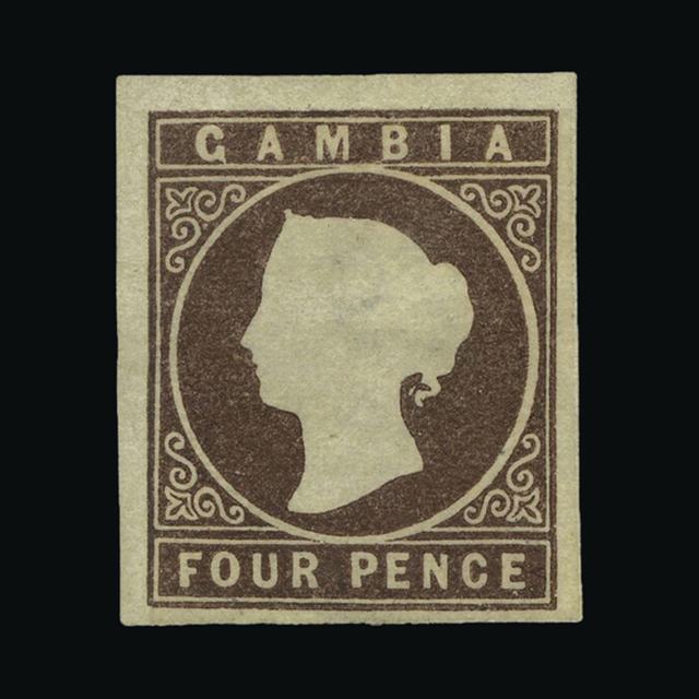 Lot 9225 - gambia 1869-72 - UPA UPA Sale #89 worldwide Collections Lot 9225 - gambia 1869-72 - UPA UPA Sale #89 worldwide Collections