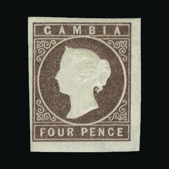 Lot 9226 - gambia 1874 - UPA UPA Sale #89 worldwide Collections Lot 9226 - gambia 1874 - UPA UPA Sale #89 worldwide Collections