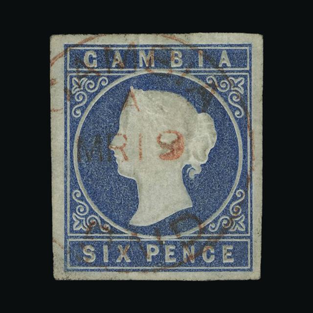 Lot 9231 - gambia 1874 - UPA UPA Sale #89 worldwide Collections Lot 9231 - gambia 1874 - UPA UPA Sale #89 worldwide Collections