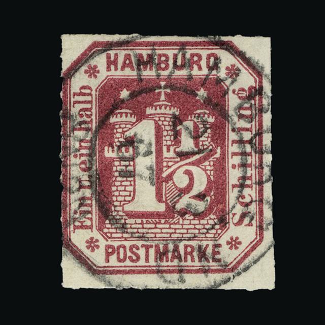Lot 9376 - German States - Hamburg 1866 -  UPA UPA Sale #89 worldwide Collections
