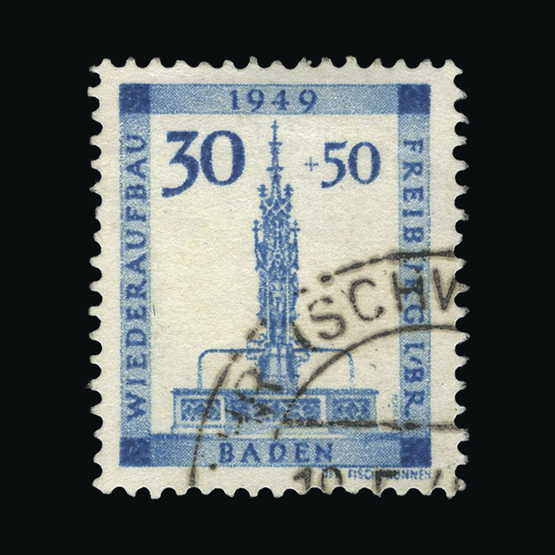 Lot 9502 - Germany - Allied Occupation - French Zone 1949 - UPA UPA Sale #89 worldwide Collections Lot 9502 - Germany - Allied Occupation - French Zone 1949 - UPA UPA Sale #89 worldwide Collections