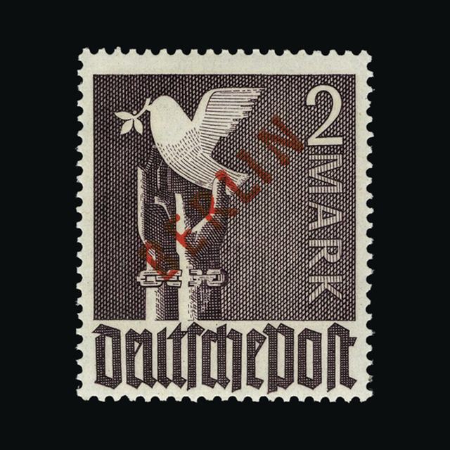 Lot 9586 - germany - west berlin 1949 - UPA UPA Sale #89 worldwide Collections Lot 9586 - germany - west berlin 1949 - UPA UPA Sale #89 worldwide Collections