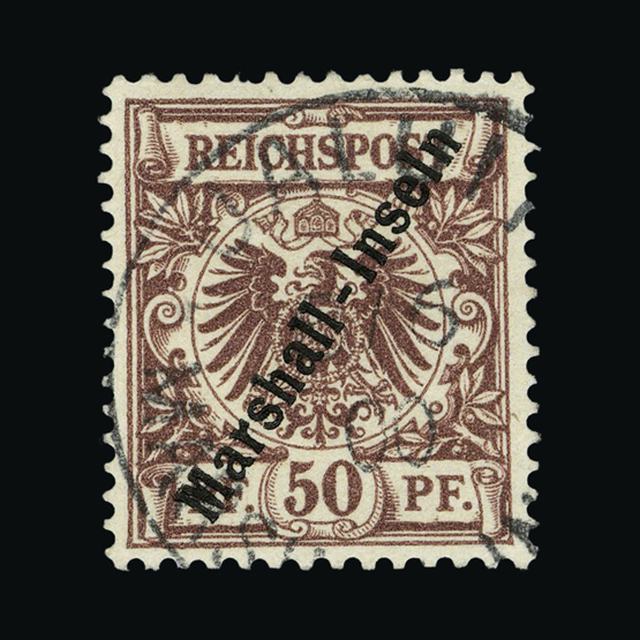 Lot 9691 - Germany - Colonies - Marshall Islands 1897-1901 -  UPA UPA Sale #89 worldwide Collections