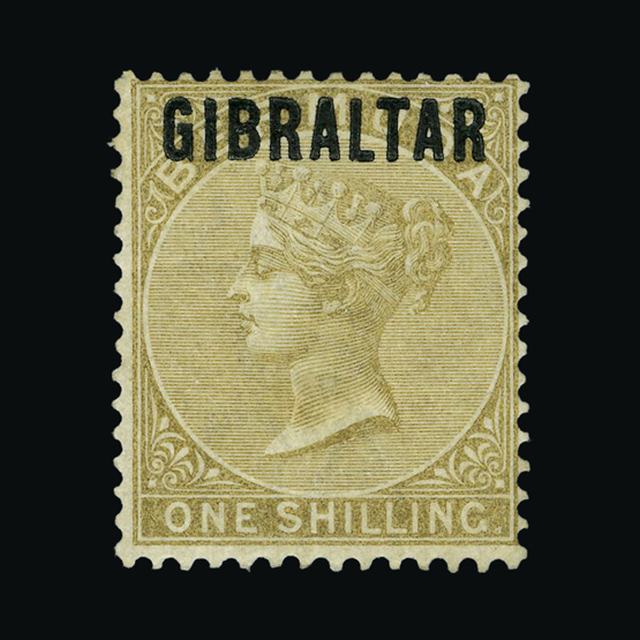 Lot 9734 - Gibraltar 1886 -  UPA UPA Sale #89 worldwide Collections