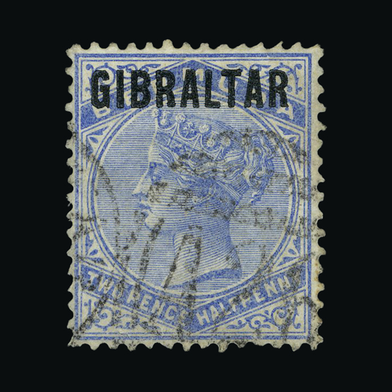 Lot 9740 - Gibraltar 1886 -  UPA UPA Sale #89 worldwide Collections