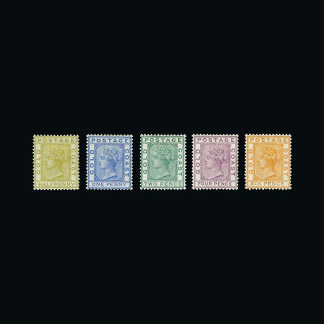 Lot 10153 - gold coast 1876-84 - UPA UPA Auction UPA 90 Lot 10153 - gold coast 1876-84 - UPA UPA Auction UPA 90