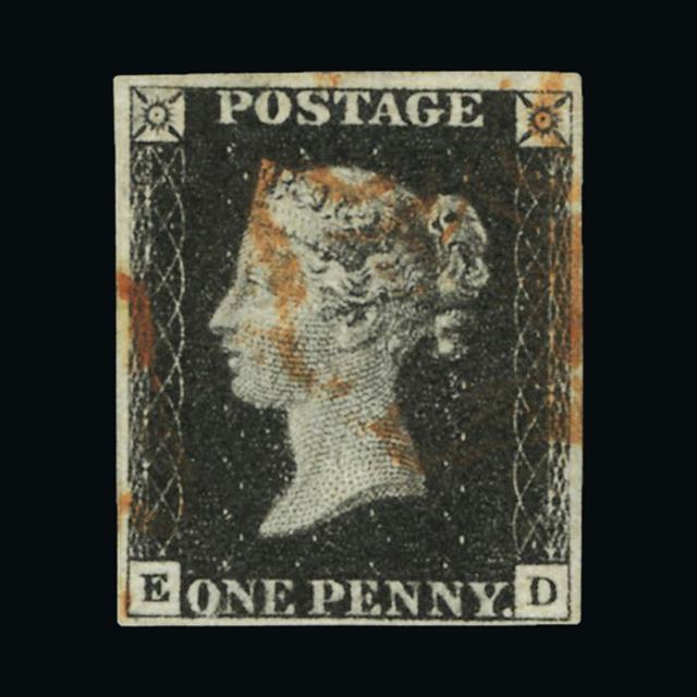 Lot 10325 - Great Britain - QV (line engraved) 1840 -  UPA UPA Auction UPA 90 