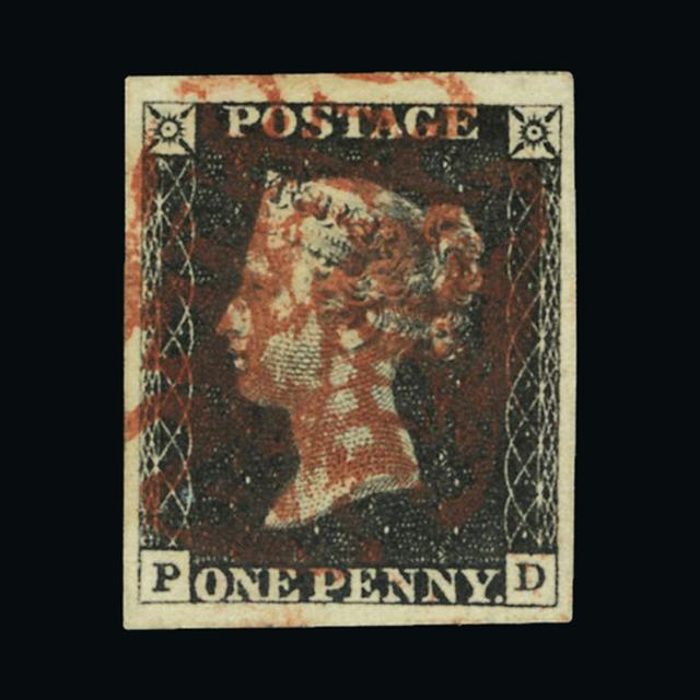 Lot 10331 - Great Britain - QV (line engraved) 1840 -  UPA UPA Auction UPA 90 