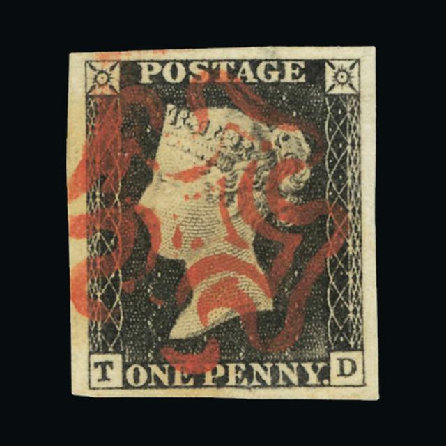 Lot 10338 - Great Britain - QV (line engraved) 1840 -  UPA UPA Auction UPA 90 
