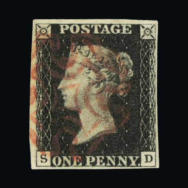 Lot 10342 - Great Britain - QV (line engraved) 1840 -  UPA UPA Auction UPA 90 