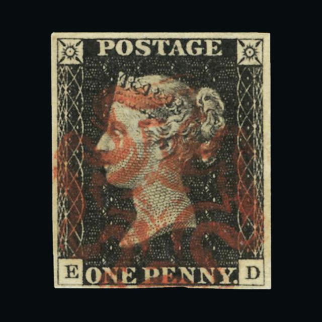 Lot 10345 - Great Britain - QV (line engraved) 1840 -  UPA UPA Auction UPA 90 
