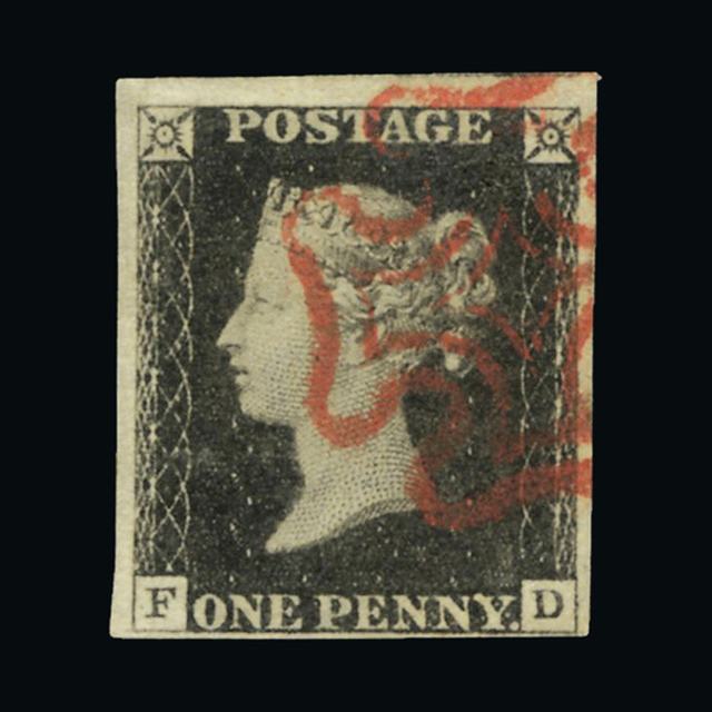 Lot 10348 - Great Britain - QV (line engraved) 1840 -  UPA UPA Auction UPA 90 