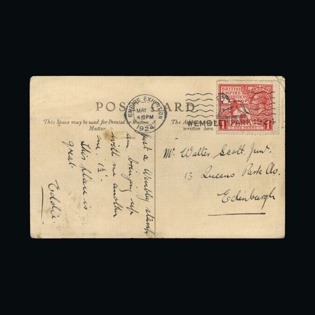 Lot 12852 - Great Britain - Covers - KGV 1924 - UPA UPA Auction UPA 90 Lot 12852 - Great Britain - Covers - KGV 1924 - UPA UPA Auction UPA 90