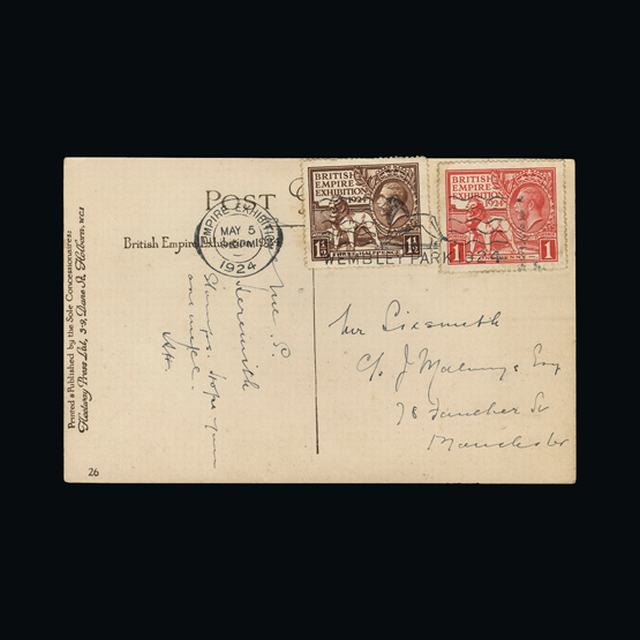 Lot 12854 - Great Britain - Covers - KGV 1924 - UPA UPA Auction UPA 90 Lot 12854 - Great Britain - Covers - KGV 1924 - UPA UPA Auction UPA 90