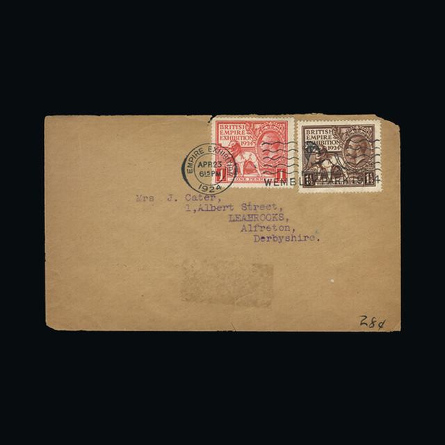 Lot 12857 - Great Britain - Covers - KGV 1924 - UPA UPA Auction UPA 90 Lot 12857 - Great Britain - Covers - KGV 1924 - UPA UPA Auction UPA 90