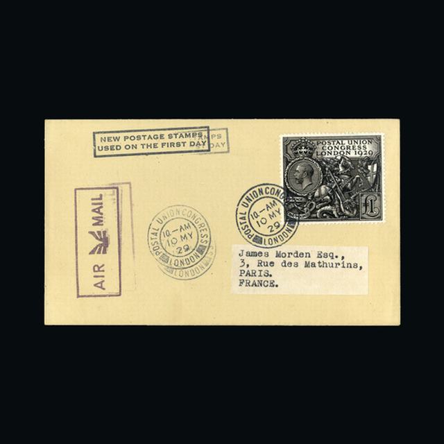Lot 12861 - Great Britain - Covers - KGV 1929 - UPA UPA Auction UPA 90 Lot 12861 - Great Britain - Covers - KGV 1929 - UPA UPA Auction UPA 90