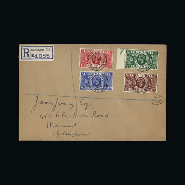 Lot 12864 - Great Britain - Covers - KGV 1935 - UPA UPA Auction UPA 90 Lot 12864 - Great Britain - Covers - KGV 1935 - UPA UPA Auction UPA 90