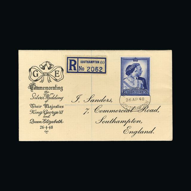 Lot 12885 - Great Britain - Covers - KGVI 1948 - UPA UPA Auction UPA 90 Lot 12885 - Great Britain - Covers - KGVI 1948 - UPA UPA Auction UPA 90
