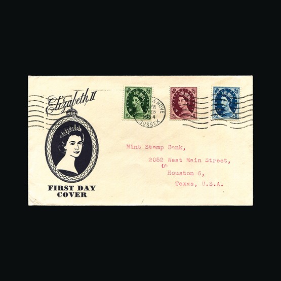 Lot 12895 - Great Britain - Covers - QEII 1952-54 - UPA UPA Auction UPA 90 Lot 12895 - Great Britain - Covers - QEII 1952-54 - UPA UPA Auction UPA 90