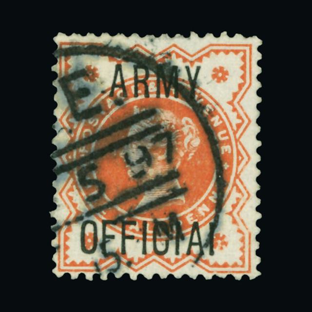 Lot 12967 - Great Britain - Officials 1896-1901 - UPA UPA Auction UPA 90 Lot 12967 - Great Britain - Officials 1896-1901 - UPA UPA Auction UPA 90