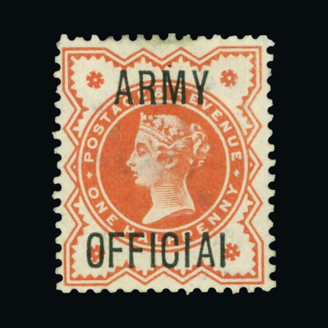 Lot 12968 - Great Britain - Officials 1896-1901 - UPA UPA Auction UPA 90 Lot 12968 - Great Britain - Officials 1896-1901 - UPA UPA Auction UPA 90