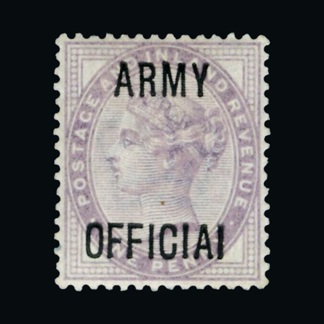Lot 12969 - Great Britain - Officials 1896-1901 - UPA UPA Auction UPA 90 Lot 12969 - Great Britain - Officials 1896-1901 - UPA UPA Auction UPA 90