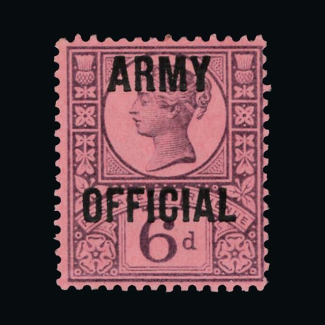 Lot 12971 - Great Britain - Officials 1896-1901 - UPA UPA Auction UPA 90 Lot 12971 - Great Britain - Officials 1896-1901 - UPA UPA Auction UPA 90