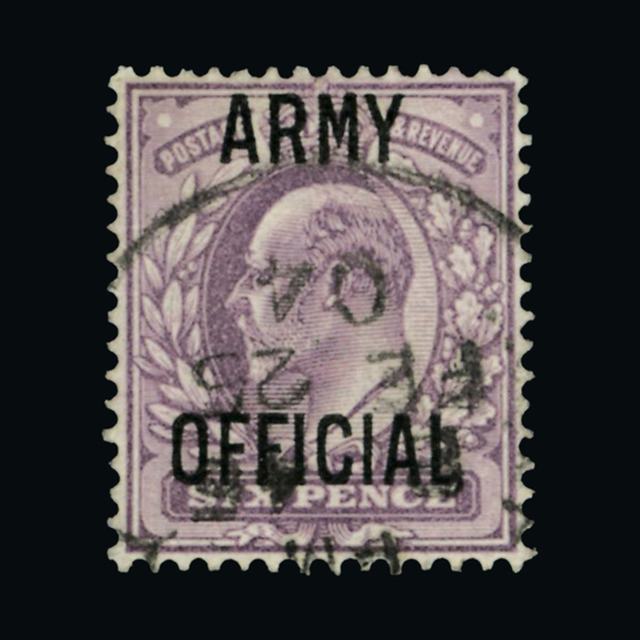 Lot 12972 - Great Britain - Officials 1902-03 - UPA UPA Auction UPA 90 Lot 12972 - Great Britain - Officials 1902-03 - UPA UPA Auction UPA 90