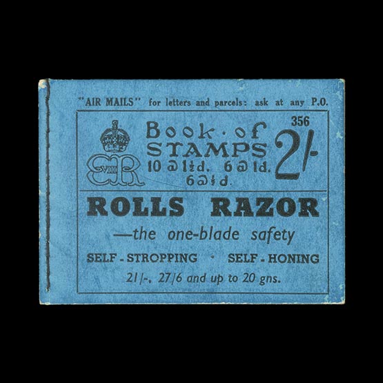 Lot 13152 - Great Britain - Booklets 1936 - UPA UPA Auction UPA 90 Lot 13152 - Great Britain - Booklets 1936 - UPA UPA Auction UPA 90