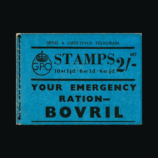 Lot 13154 - Great Britain - Booklets 1938 - UPA UPA Auction UPA 90 Lot 13154 - Great Britain - Booklets 1938 - UPA UPA Auction UPA 90