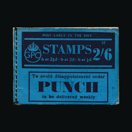 Lot 13157 - Great Britain - Booklets 1940 - UPA UPA Auction UPA 90 Lot 13157 - Great Britain - Booklets 1940 - UPA UPA Auction UPA 90
