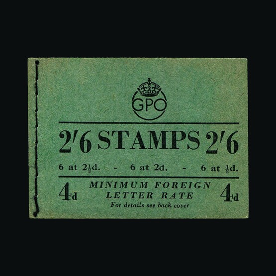 Lot 13161 - Great Britain - Booklets 1951 - UPA UPA Auction UPA 90 Lot 13161 - Great Britain - Booklets 1951 - UPA UPA Auction UPA 90