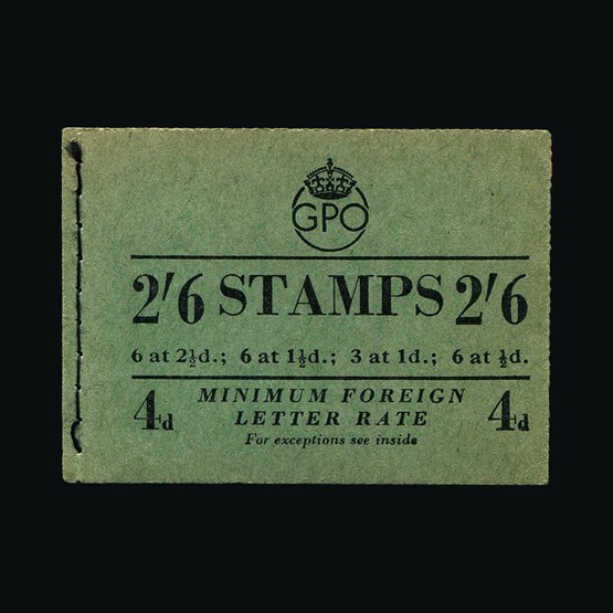 Lot 13165 - Great Britain - Booklets 1953 - UPA UPA Auction UPA 90 Lot 13165 - Great Britain - Booklets 1953 - UPA UPA Auction UPA 90