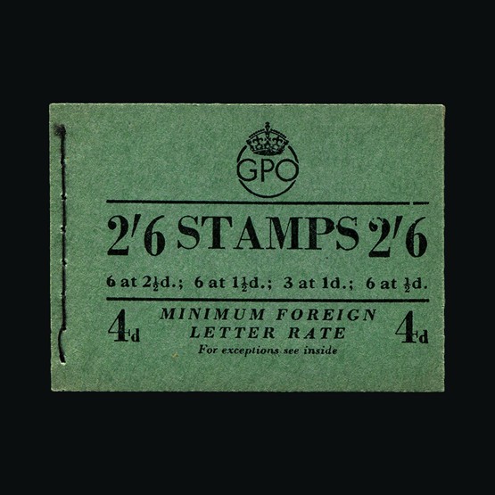 Lot 13166 - Great Britain - Booklets 1953 - UPA UPA Auction UPA 90 Lot 13166 - Great Britain - Booklets 1953 - UPA UPA Auction UPA 90