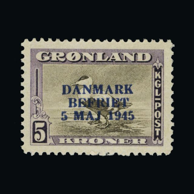 Lot 13396 - Greenland 1945 - UPA UPA Auction UPA 90 Lot 13396 - Greenland 1945 - UPA UPA Auction UPA 90