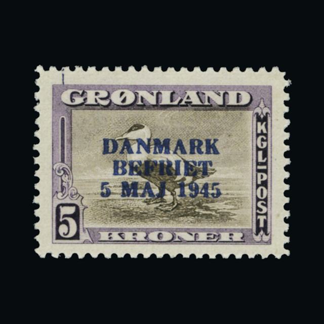 Lot 13397 - Greenland 1945 - UPA UPA Auction UPA 90 Lot 13397 - Greenland 1945 - UPA UPA Auction UPA 90