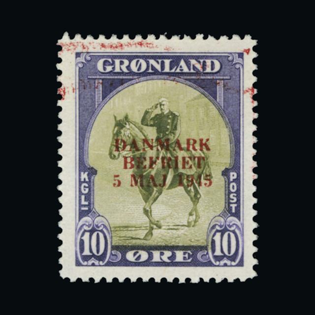 Lot 13398 - Greenland 1945 - UPA UPA Auction UPA 90 Lot 13398 - Greenland 1945 - UPA UPA Auction UPA 90