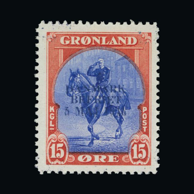Lot 13399 - Greenland 1945 - UPA UPA Auction UPA 90 Lot 13399 - Greenland 1945 - UPA UPA Auction UPA 90