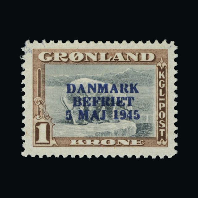 Lot 13402 - Greenland 1945 - UPA UPA Auction UPA 90 Lot 13402 - Greenland 1945 - UPA UPA Auction UPA 90