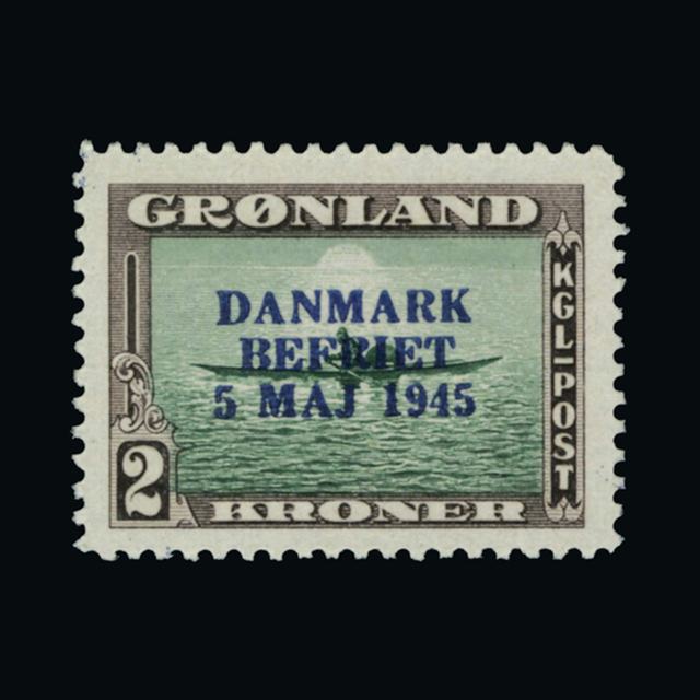Lot 13403 - Greenland 1945 - UPA UPA Auction UPA 90 Lot 13403 - Greenland 1945 - UPA UPA Auction UPA 90