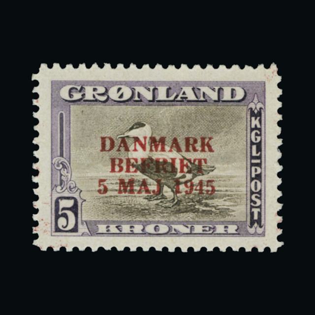 Lot 13404 - Greenland 1945 - UPA UPA Auction UPA 90 Lot 13404 - Greenland 1945 - UPA UPA Auction UPA 90