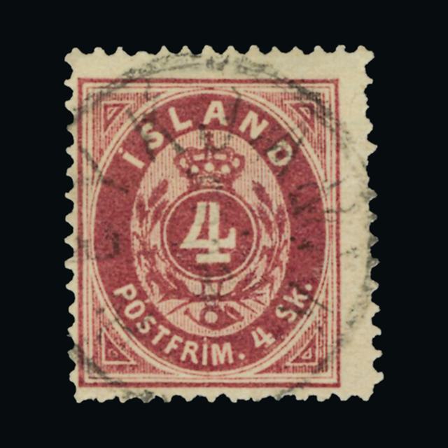 Lot 14301 - Iceland 1873 -  UPA UPA Auction UPA 90 