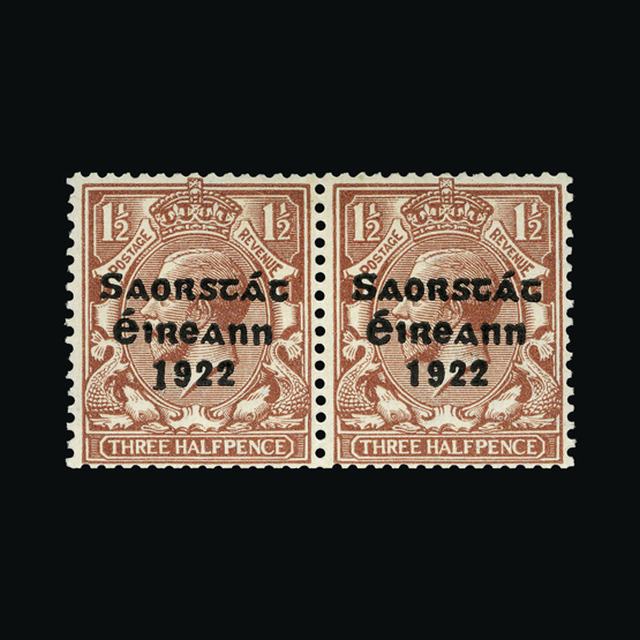 Lot 14798 - ireland 1922-23 - UPA UPA Auction UPA 90 Lot 14798 - ireland 1922-23 - UPA UPA Auction UPA 90