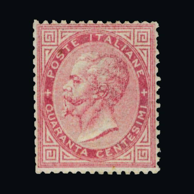 Lot 14865 - Italy 1863 - UPA UPA Auction UPA 90 Lot 14865 - Italy 1863 - UPA UPA Auction UPA 90